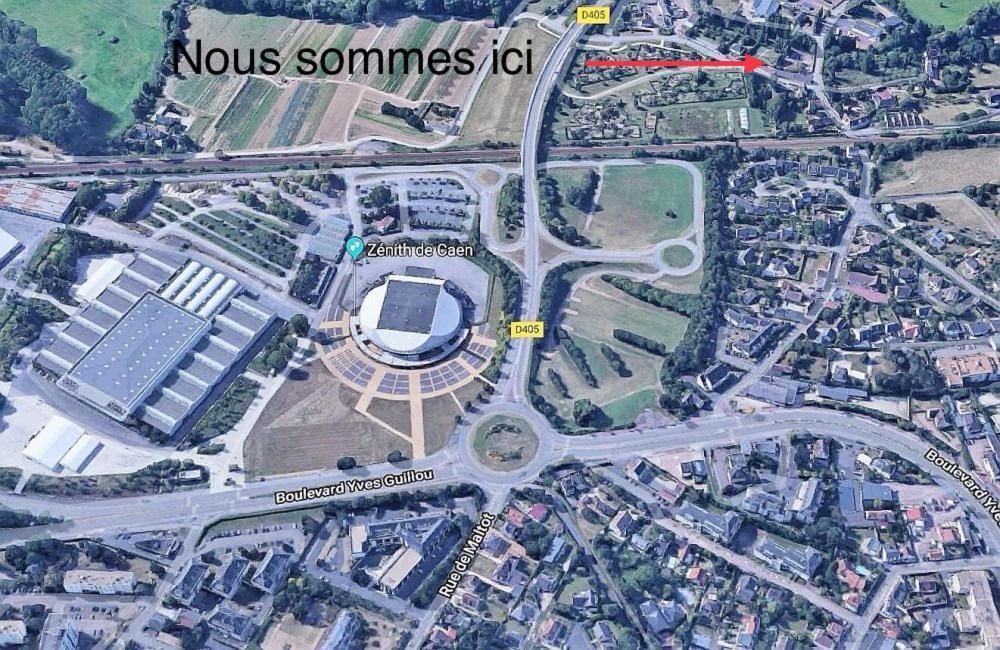 Villa Le Noe à Caen Extérieur photo